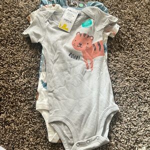 Carter's Child of Mine Baby Boys‎ Short Sleeve Bodysuits